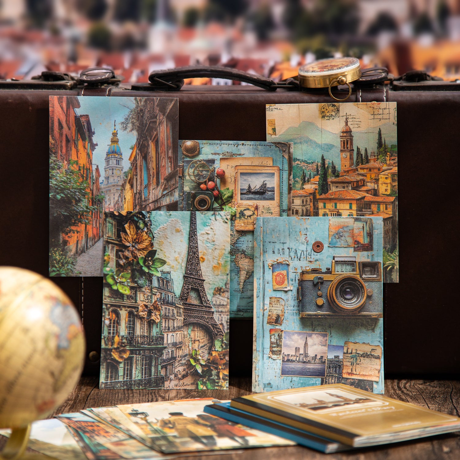 Wanderer's Diary Scrapbooking Paper