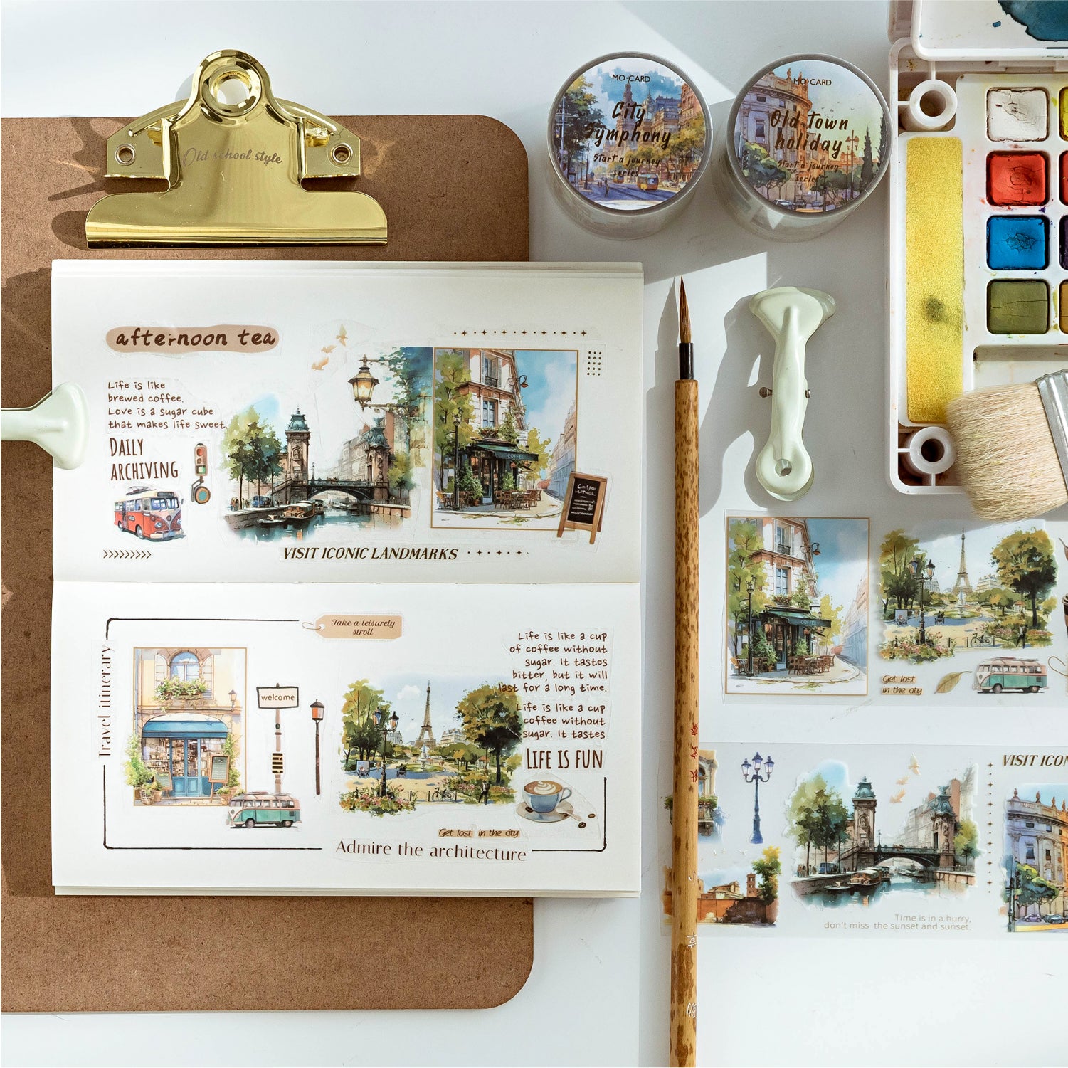 Start a Section of Travel PET Tape