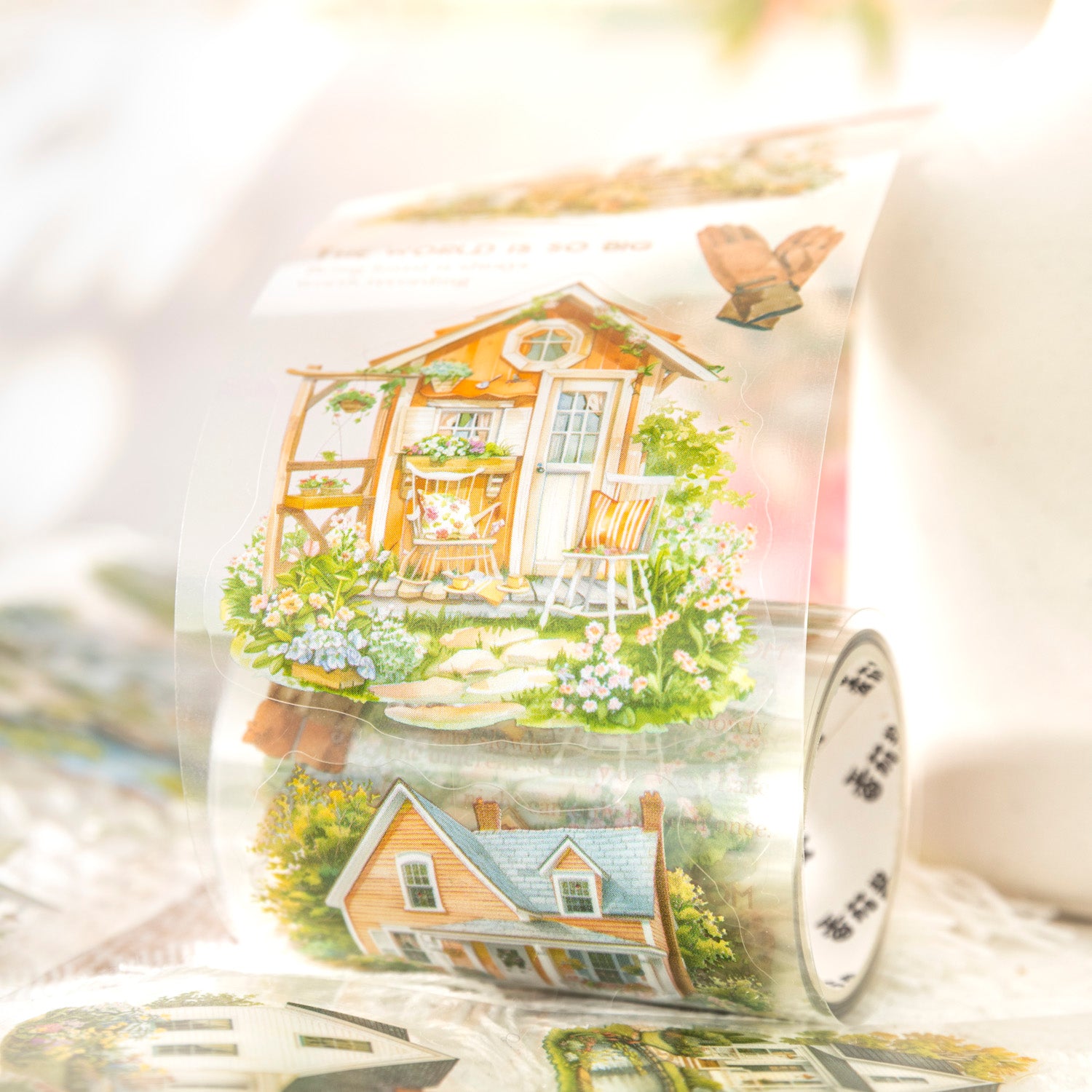 Unique Courtyard Pre-cut PET Tape