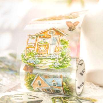 Unique Courtyard Pre-cut PET Tape