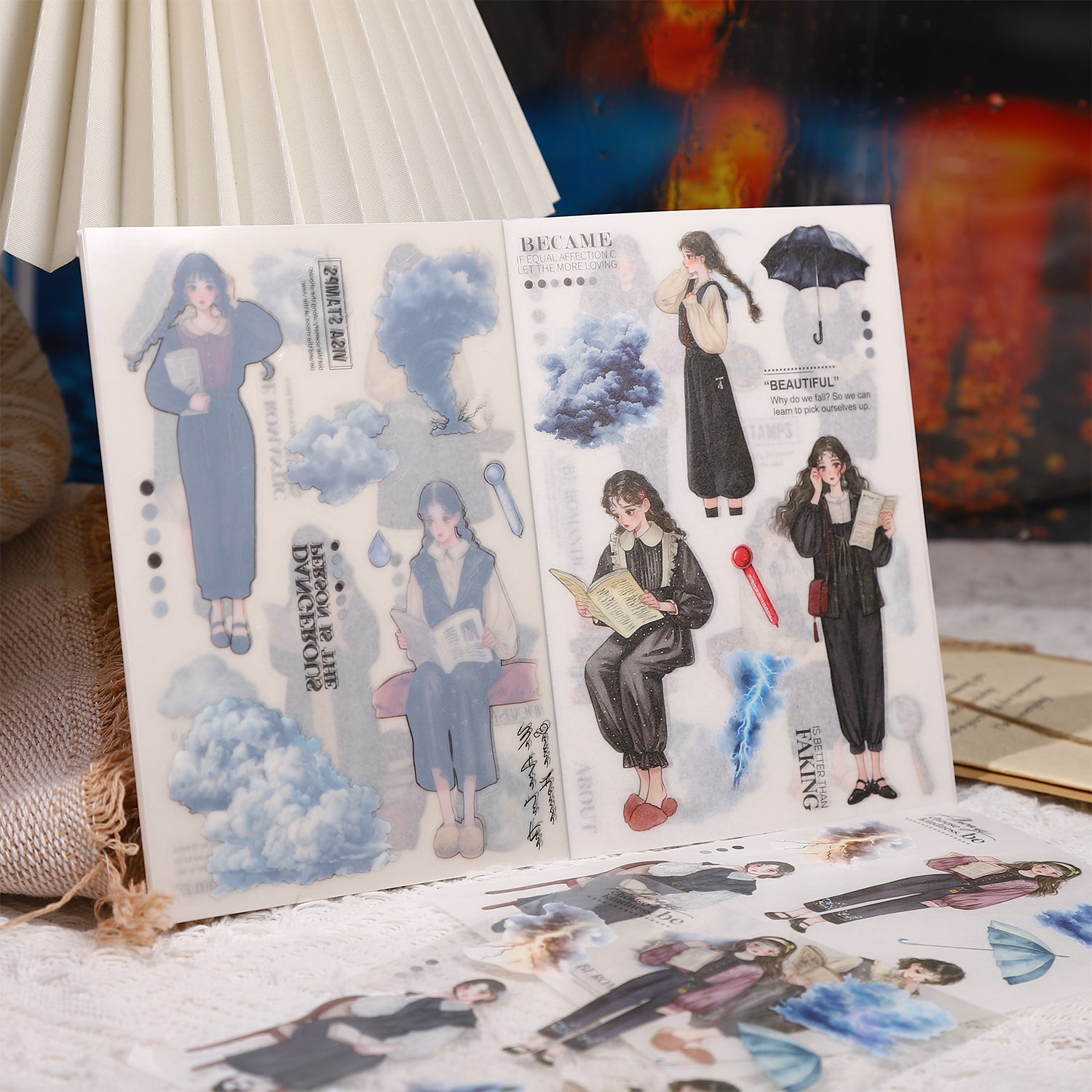 Weather Girl Sticker Books