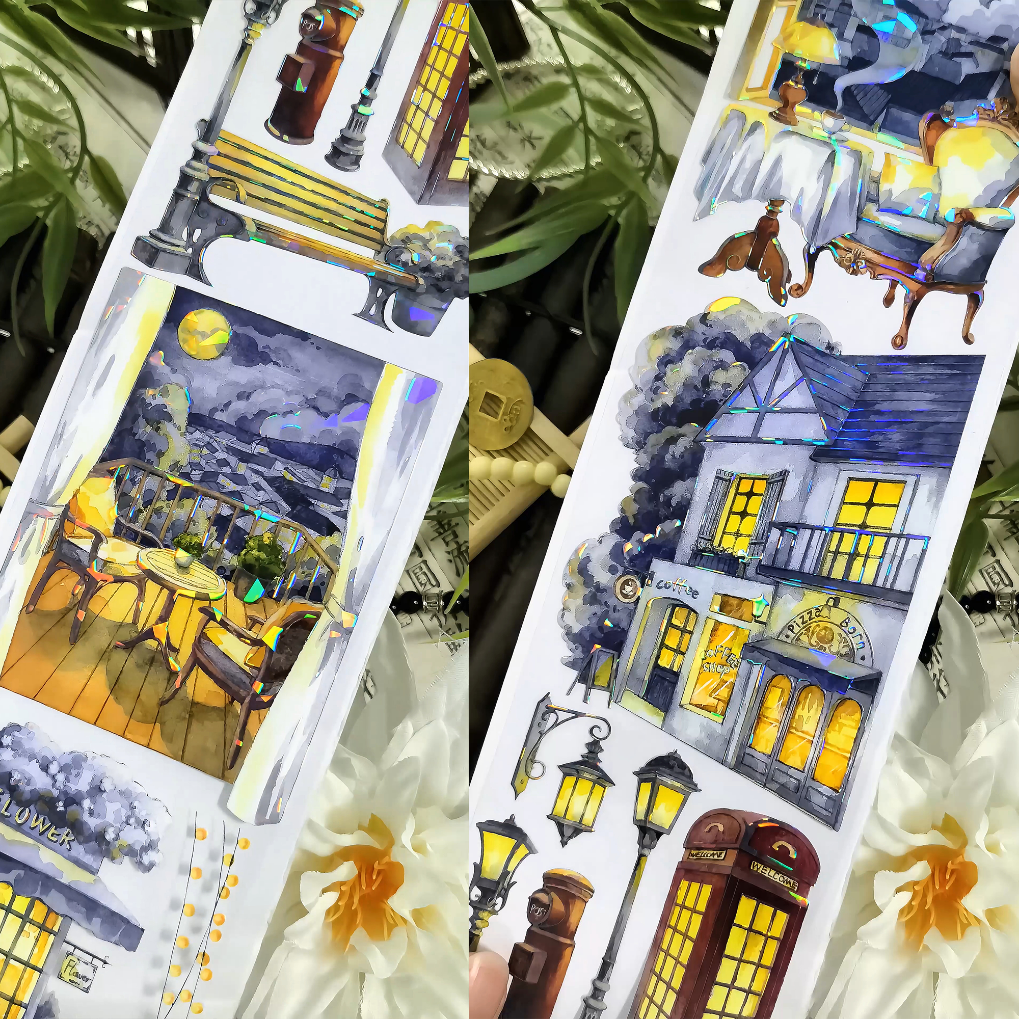 【BOBOYU】Tonight All is Well Landscaping Tape