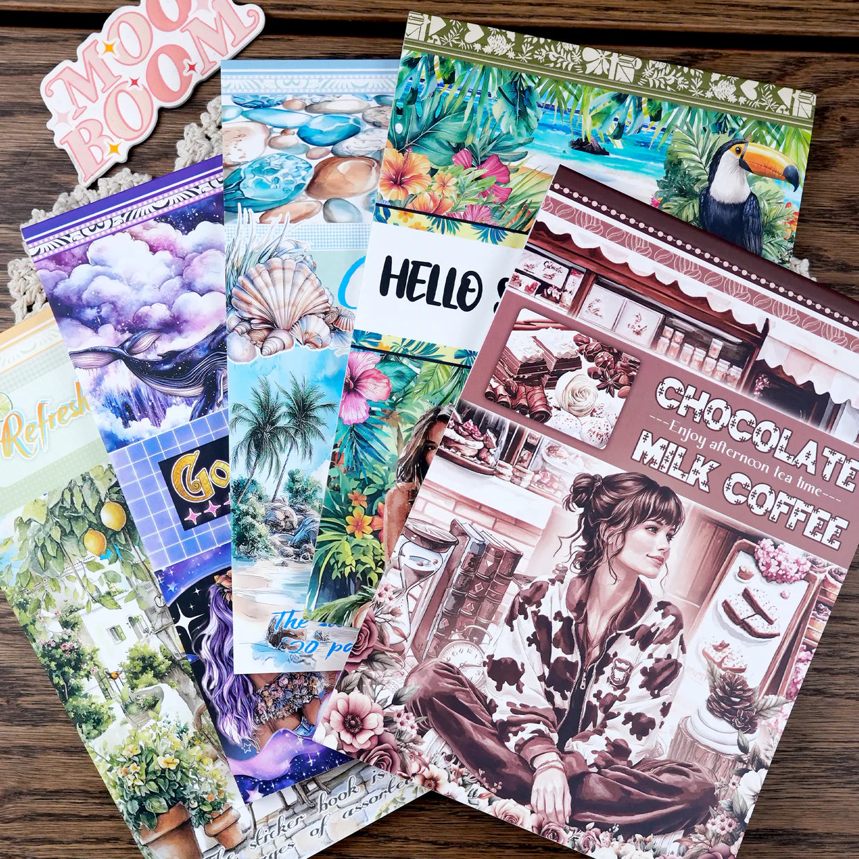 Vintage Sticker Book Vol.18 - Fresh Lemon