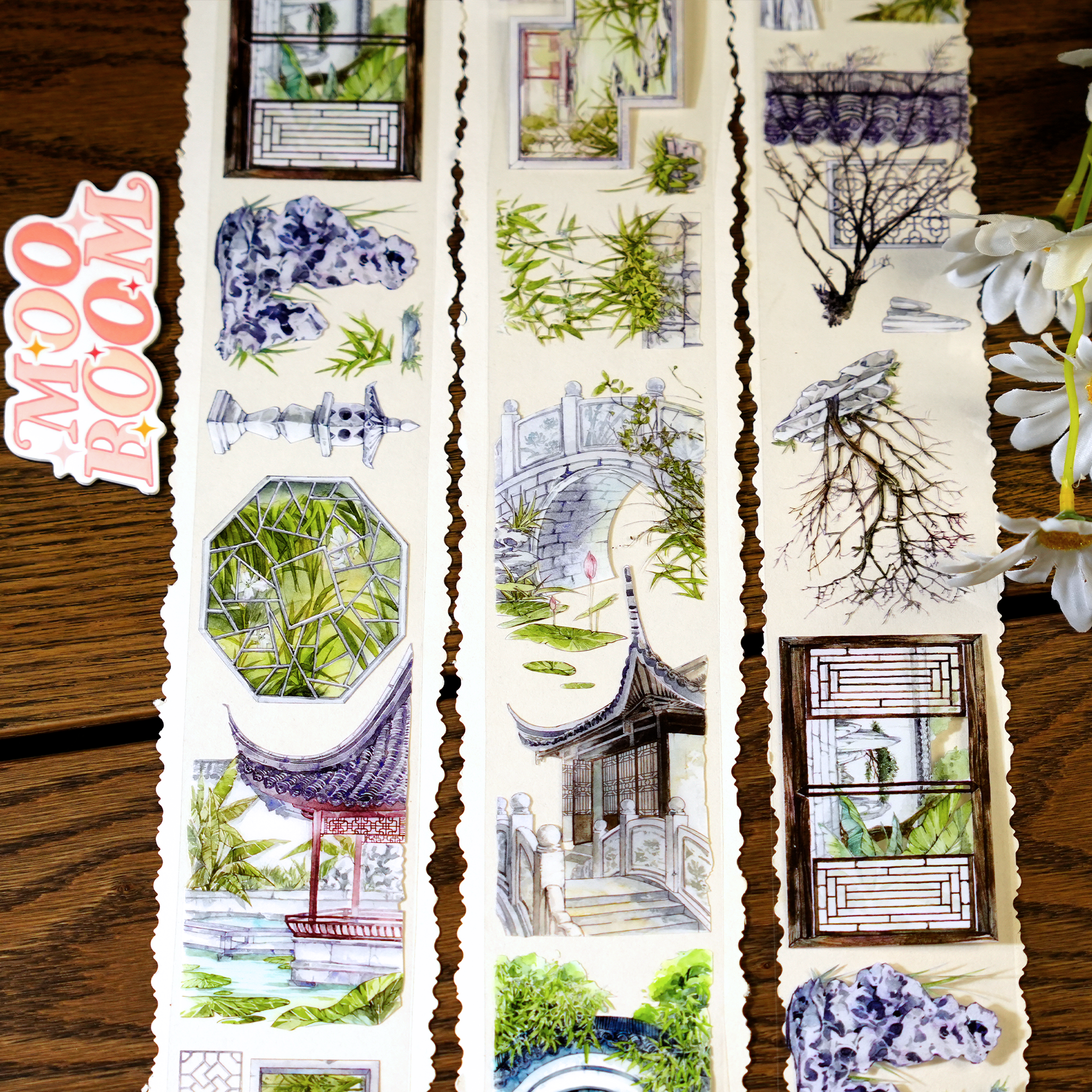 OKTM Suzhou Gardens PET Tape (6cm* 100cm)