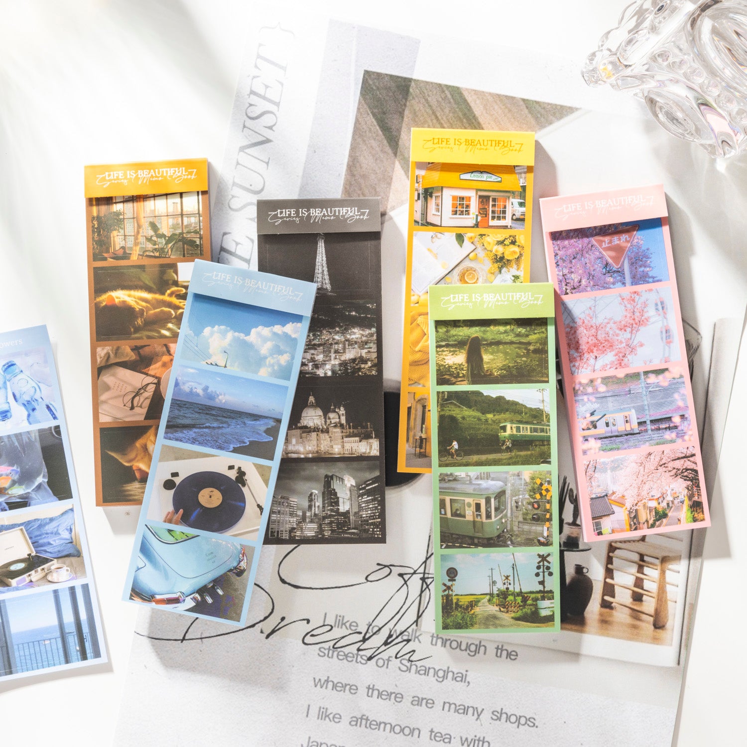 The beauty of life Sticker Book