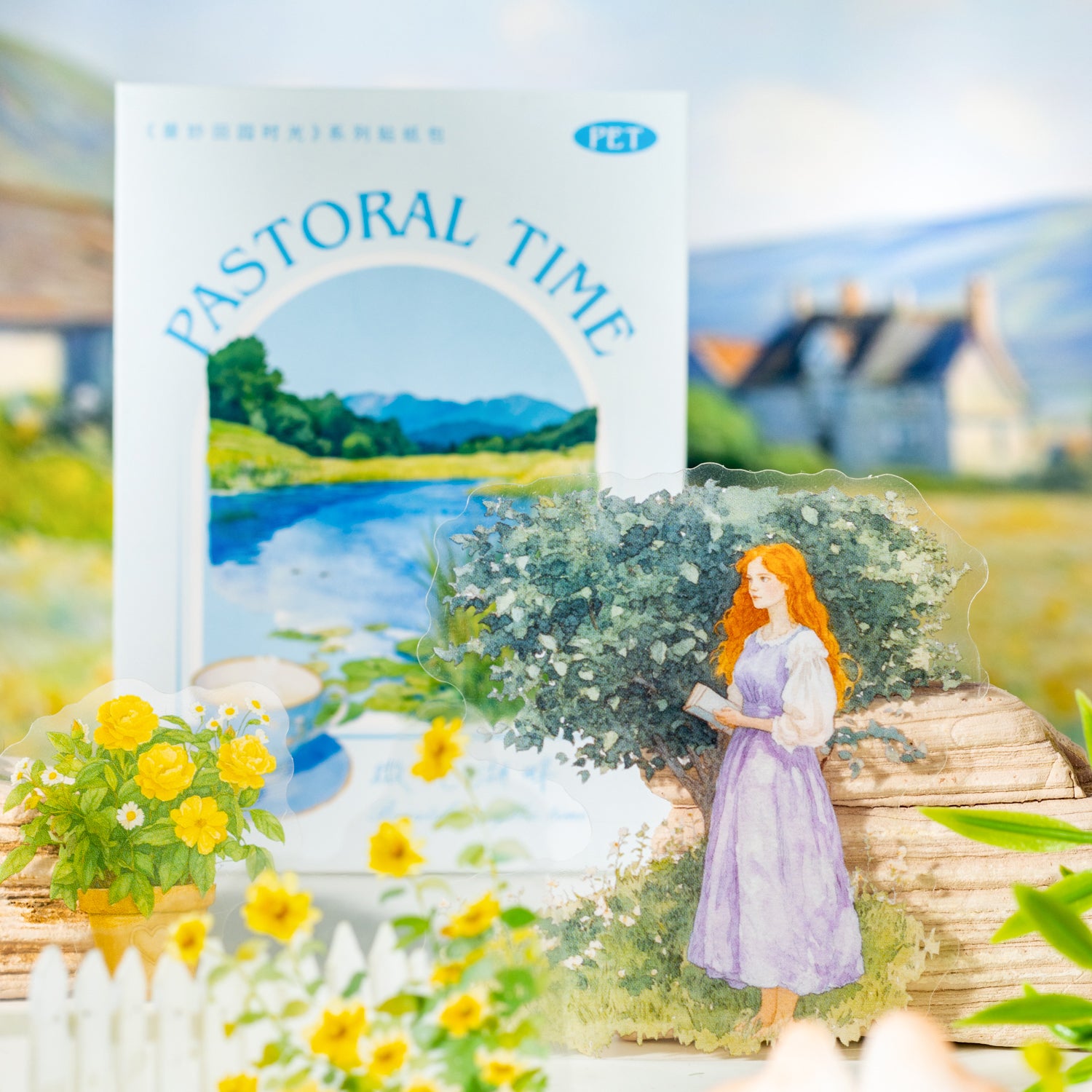 Pastoral Time PET Sticker