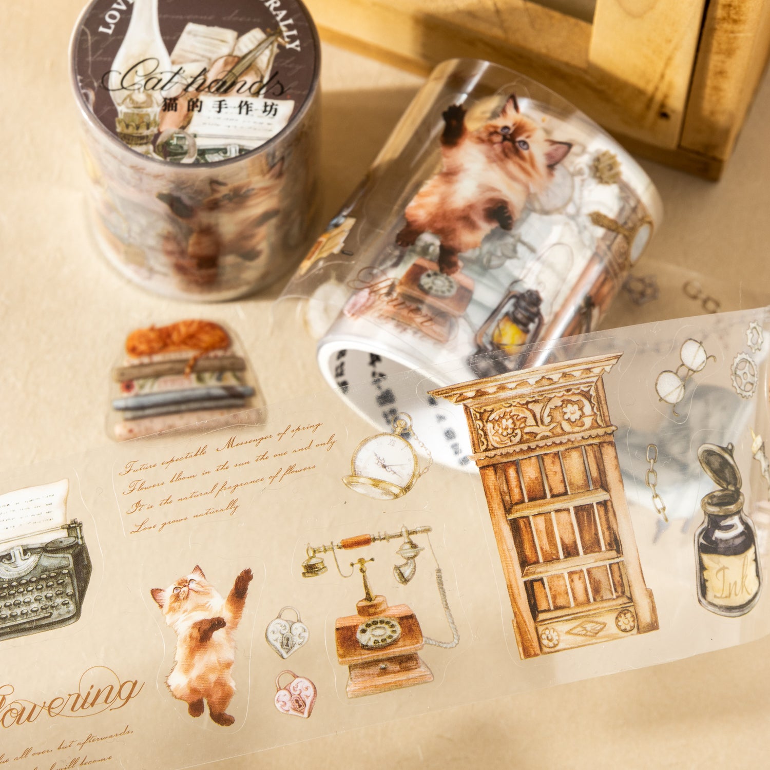 Favorite Cat Pre-cut PET Tape