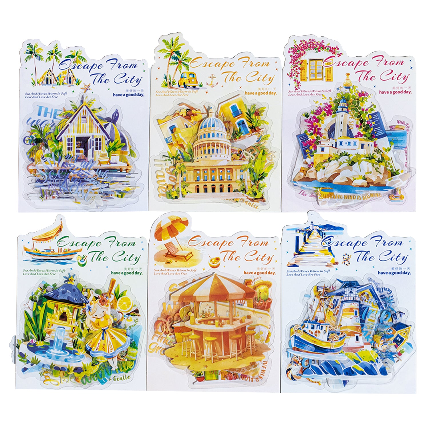 Escape from the City PET Sticker