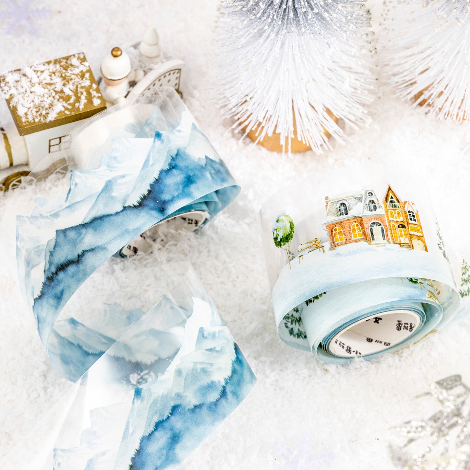 Peace in Winter Rhyme PET Tape