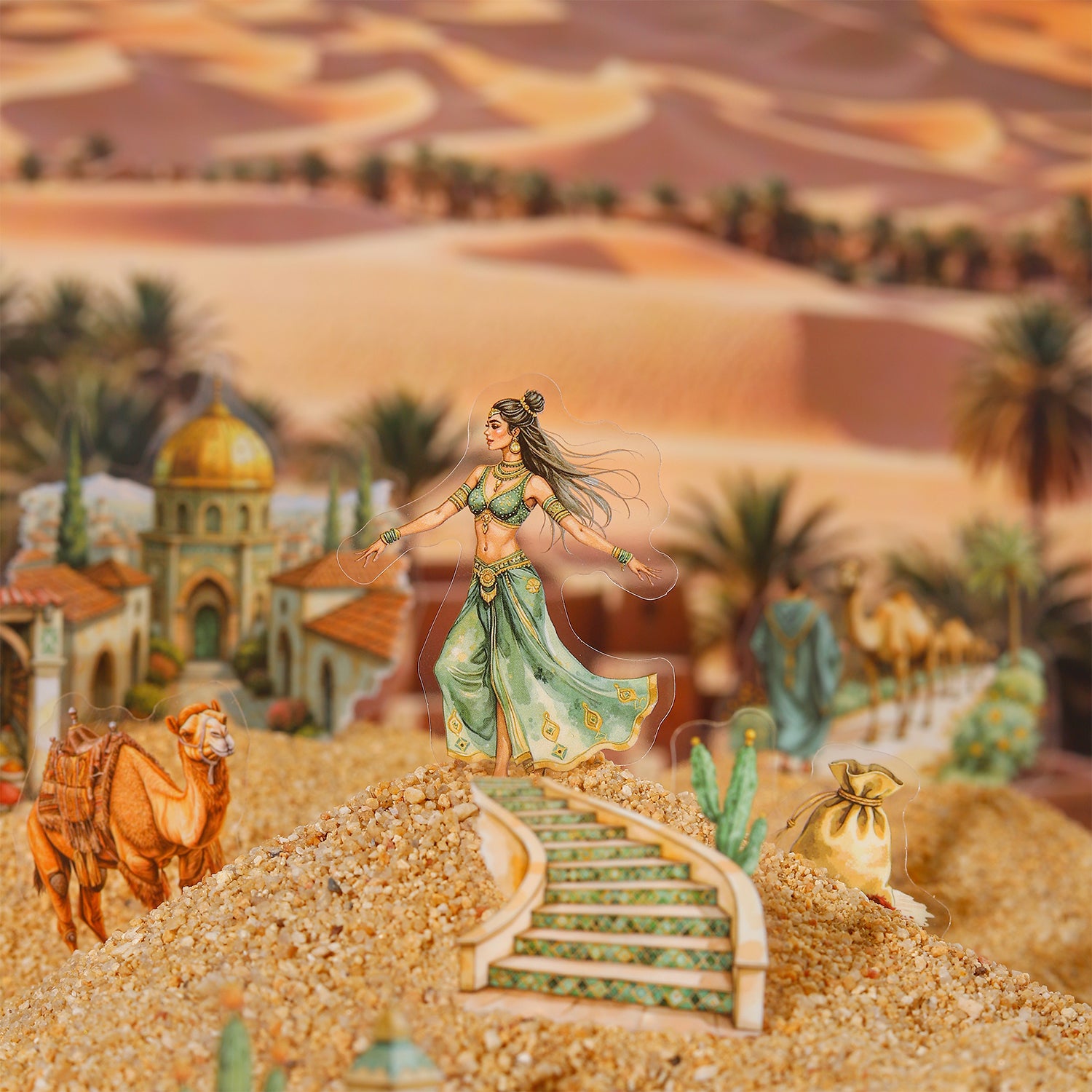 Journey to a Foreign Land PET Sticker