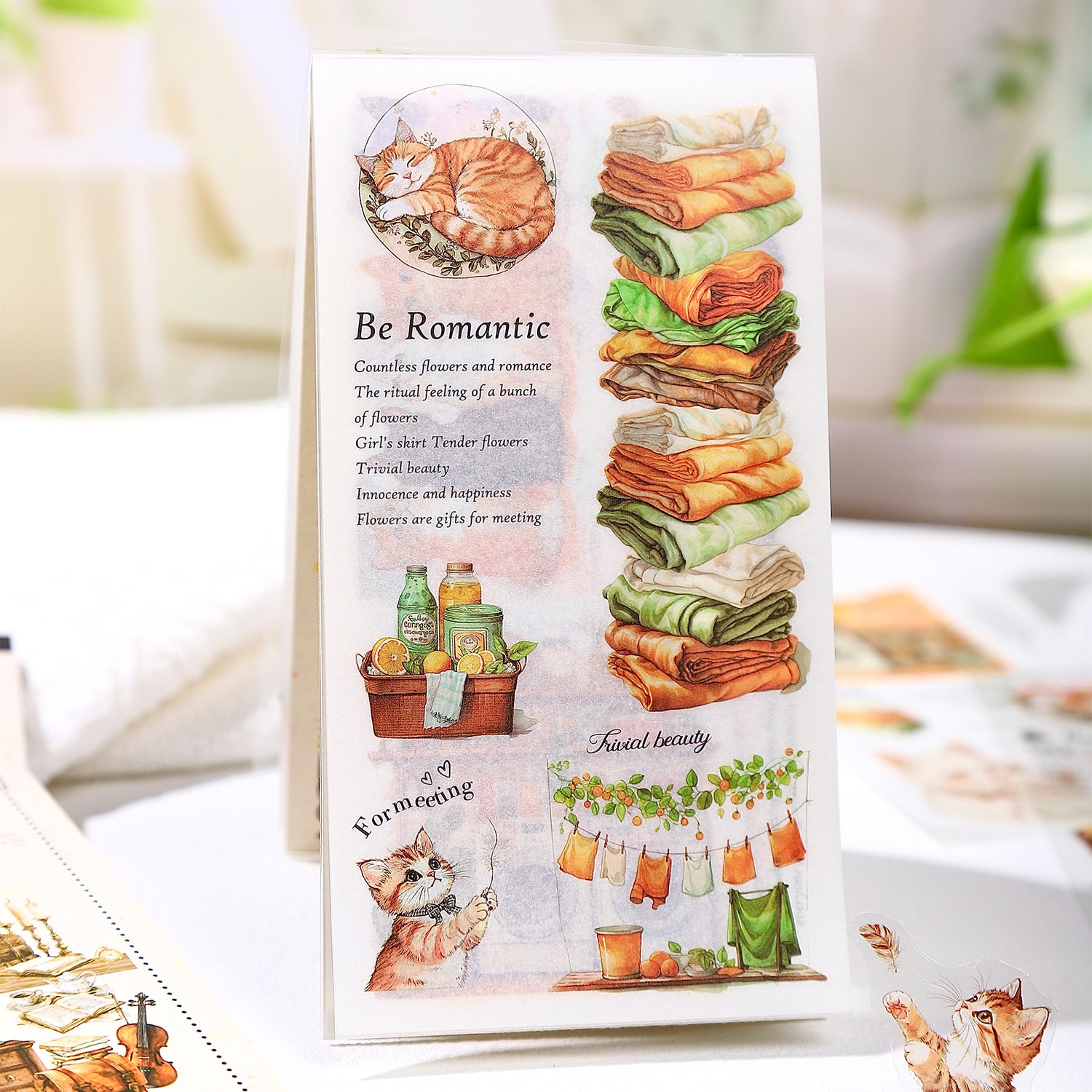 Soft Home Time Sticker Book