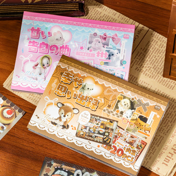 A Lovely World Pre-cut Sticker Book