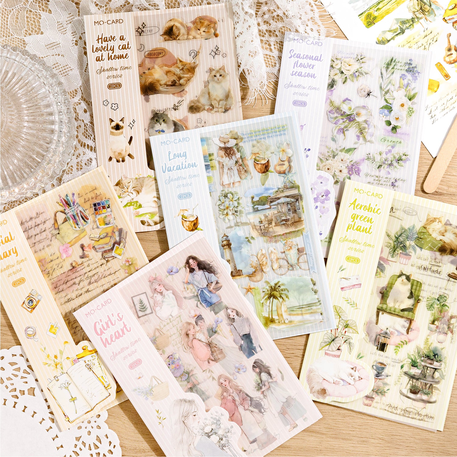 Leisure Time Transfer Stickers