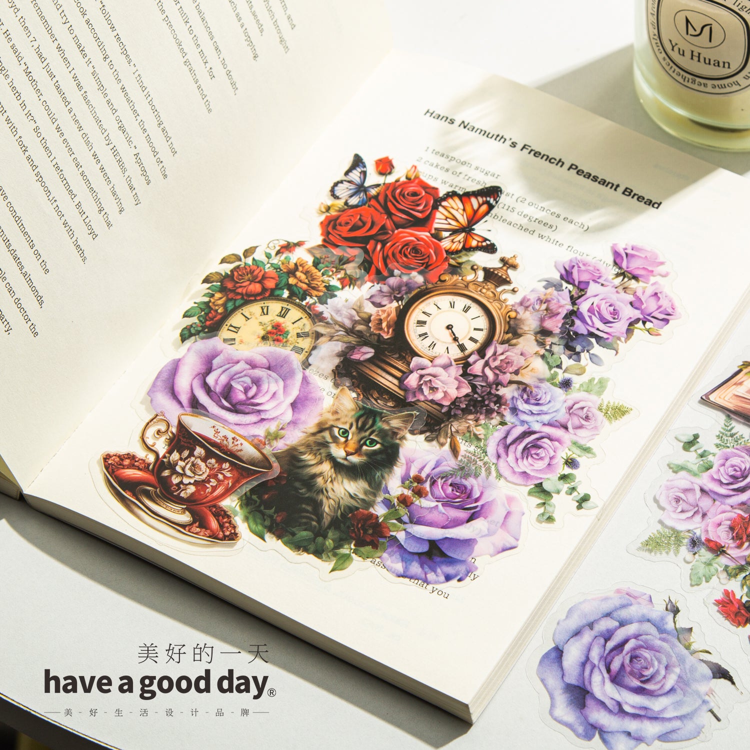 Seasons by the Window Theme Stickers