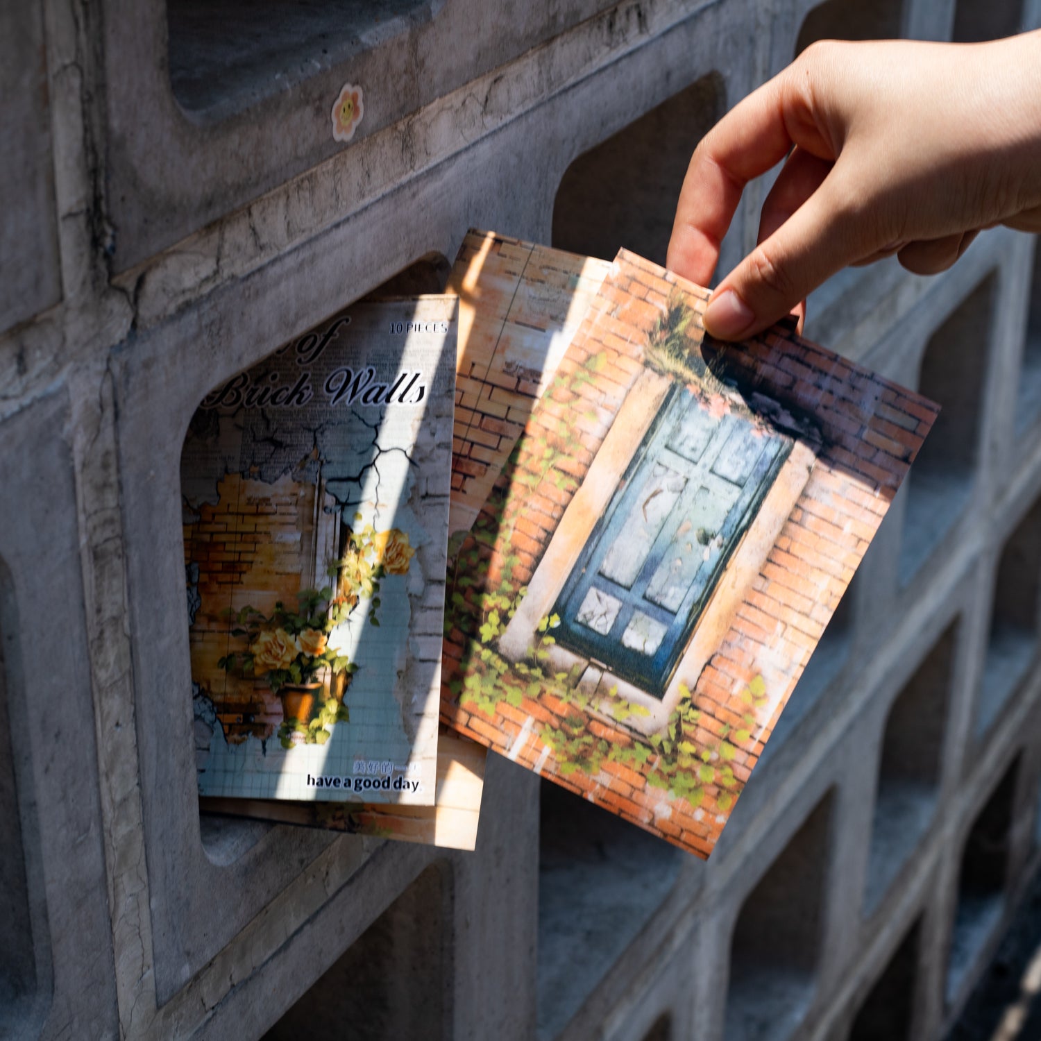 The Art of Brick Walls Washi Sticker