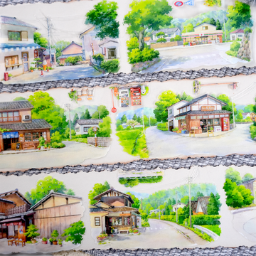 【ZERO】 Japanese-style countryside cottage Landscaping Tape