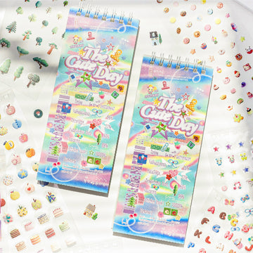 The Cute Day Sticker Book