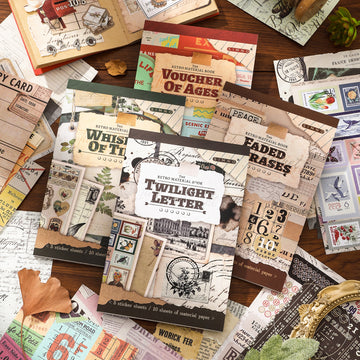 Time Capsule Scrapbooking Paper