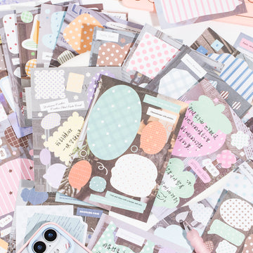 Life and Pieces Pre-cut Sticker Book