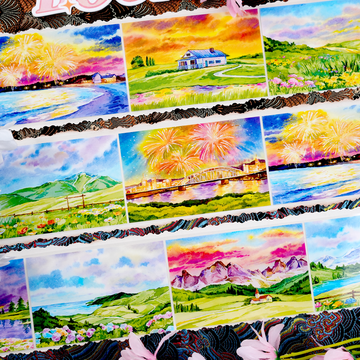 【XT】View above the clouds Landscaping Tape