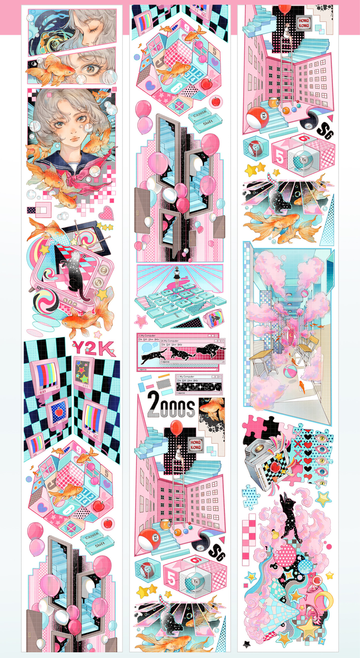 【Studio VI】Stories of the Millennium Character PET Tape