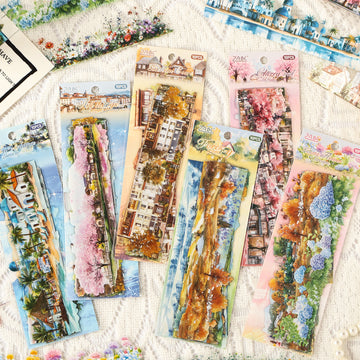 Thoughts of Returning To the Woods Landscape Sticker