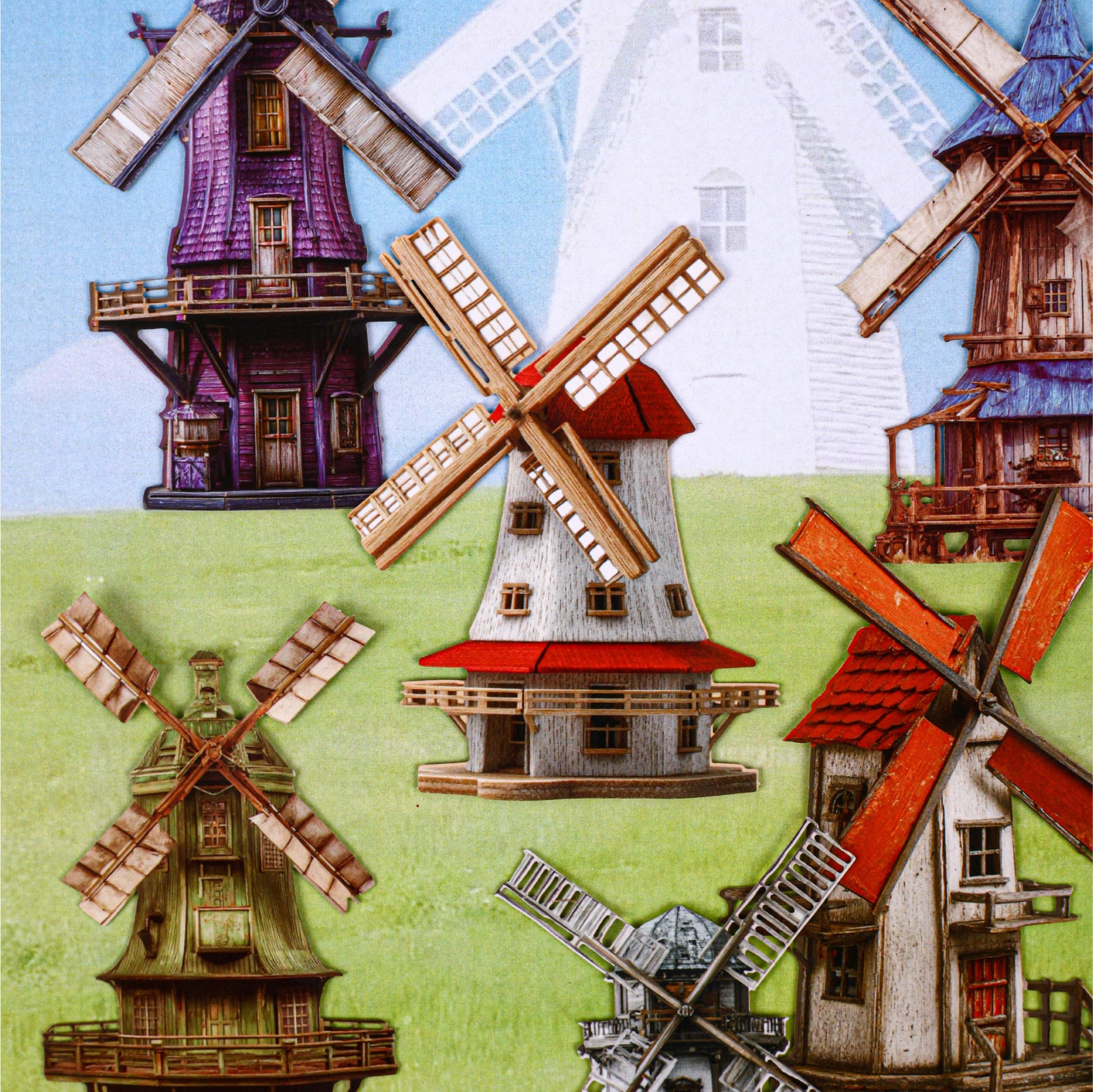 Windmill Sticker