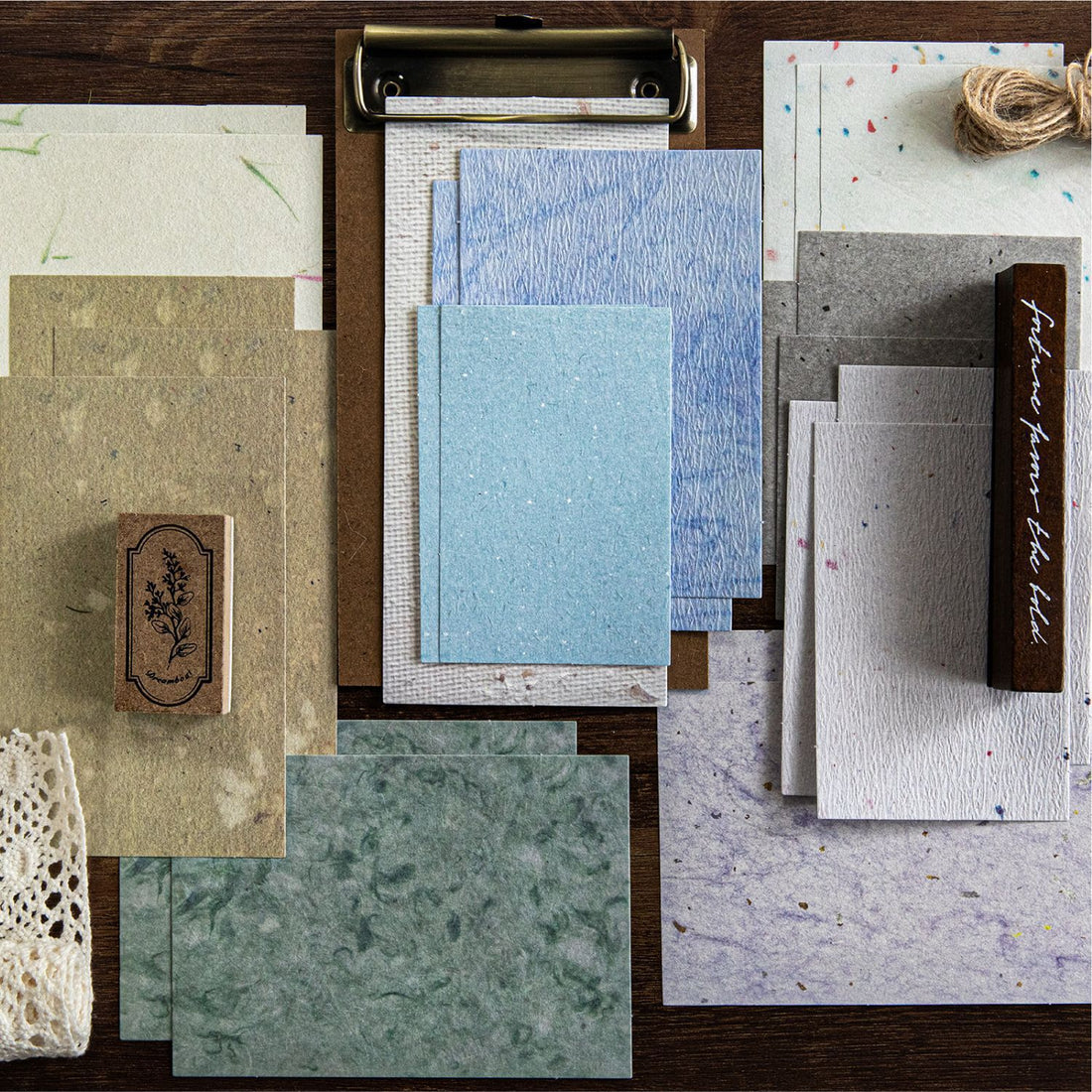 Time Between the Pages Vintage Scrapbooking Paper