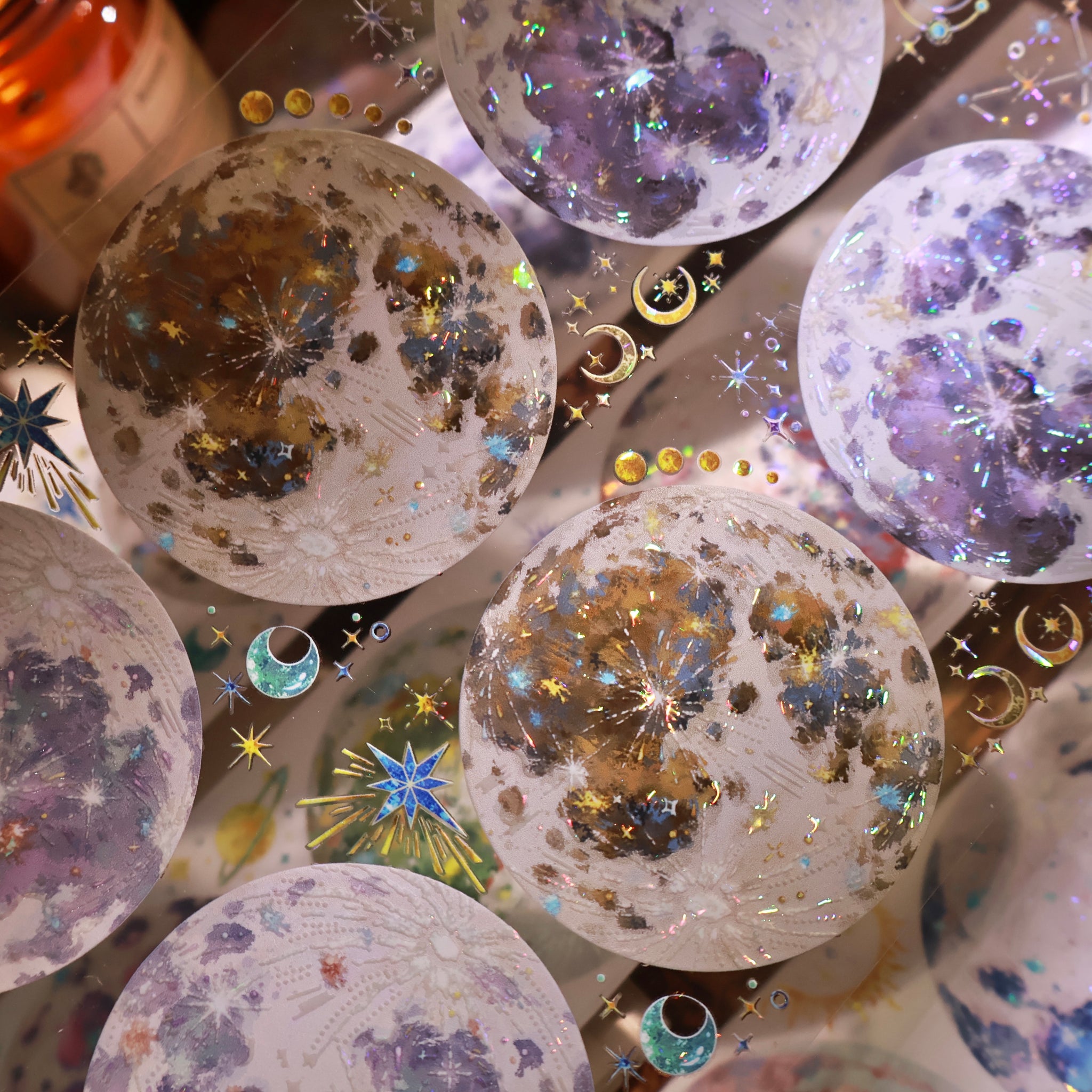 Mottled Moon PET Tape (6cm*120cm)