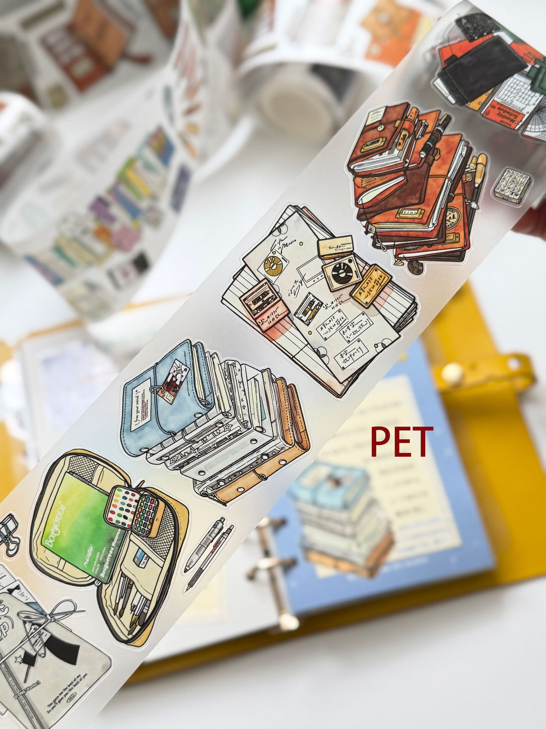 Journal Pre-cut PET Tape