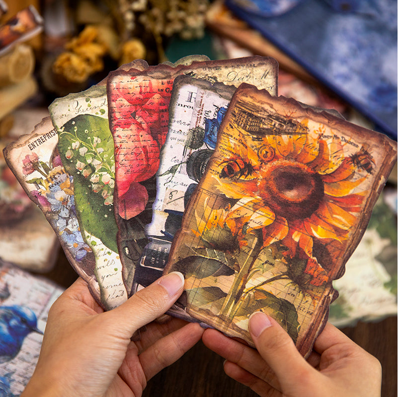 Jenny's Diary Vintage Scrapbooking Paper