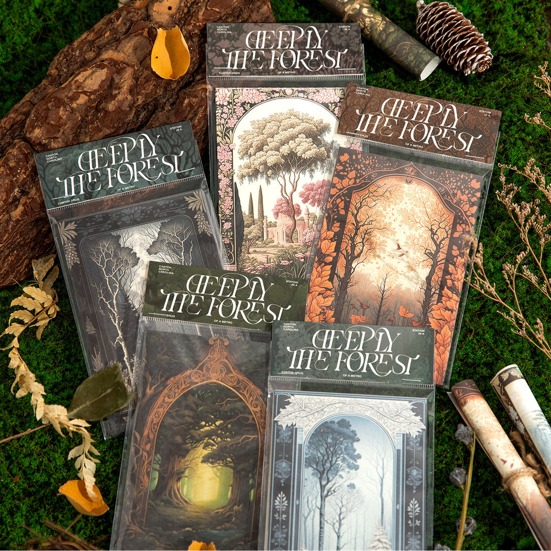 Deep in the Jungle Scrapbooking Paper