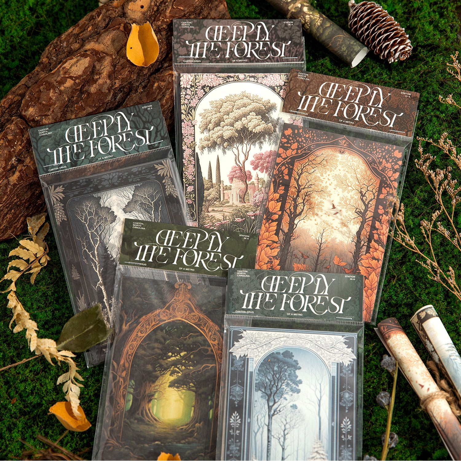 Deep in the Jungle Scrapbooking Paper