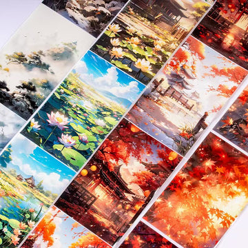 Extra large background image PET Tape