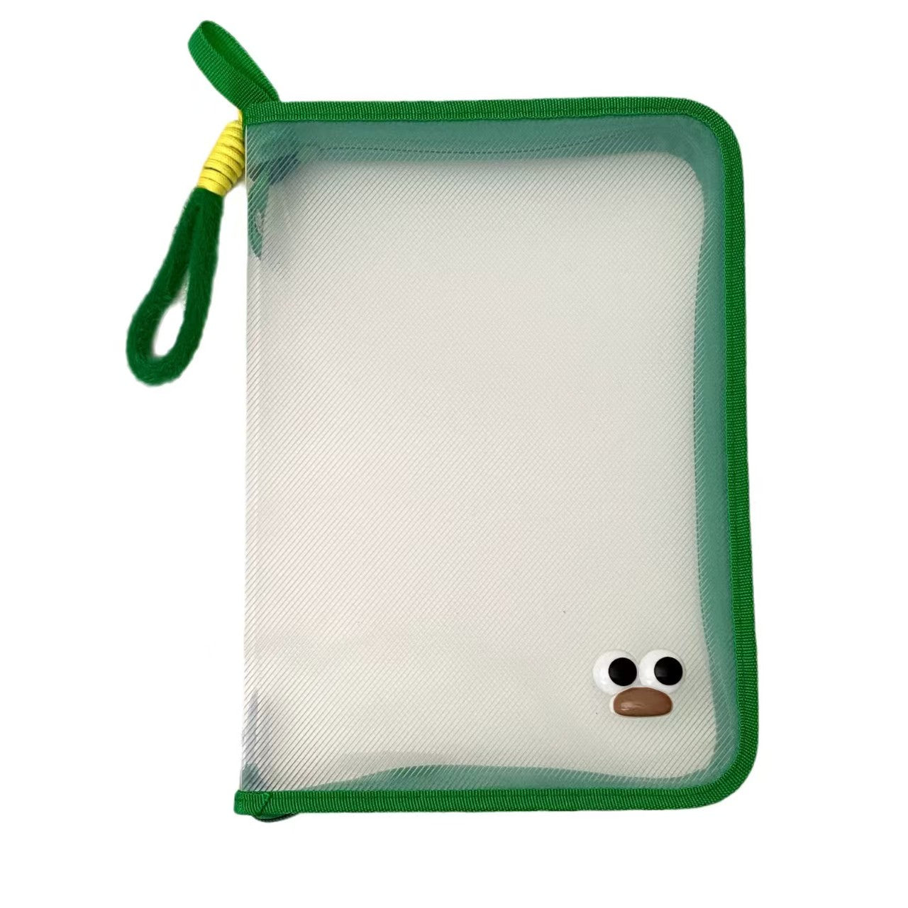 Transparent zipper storage bag