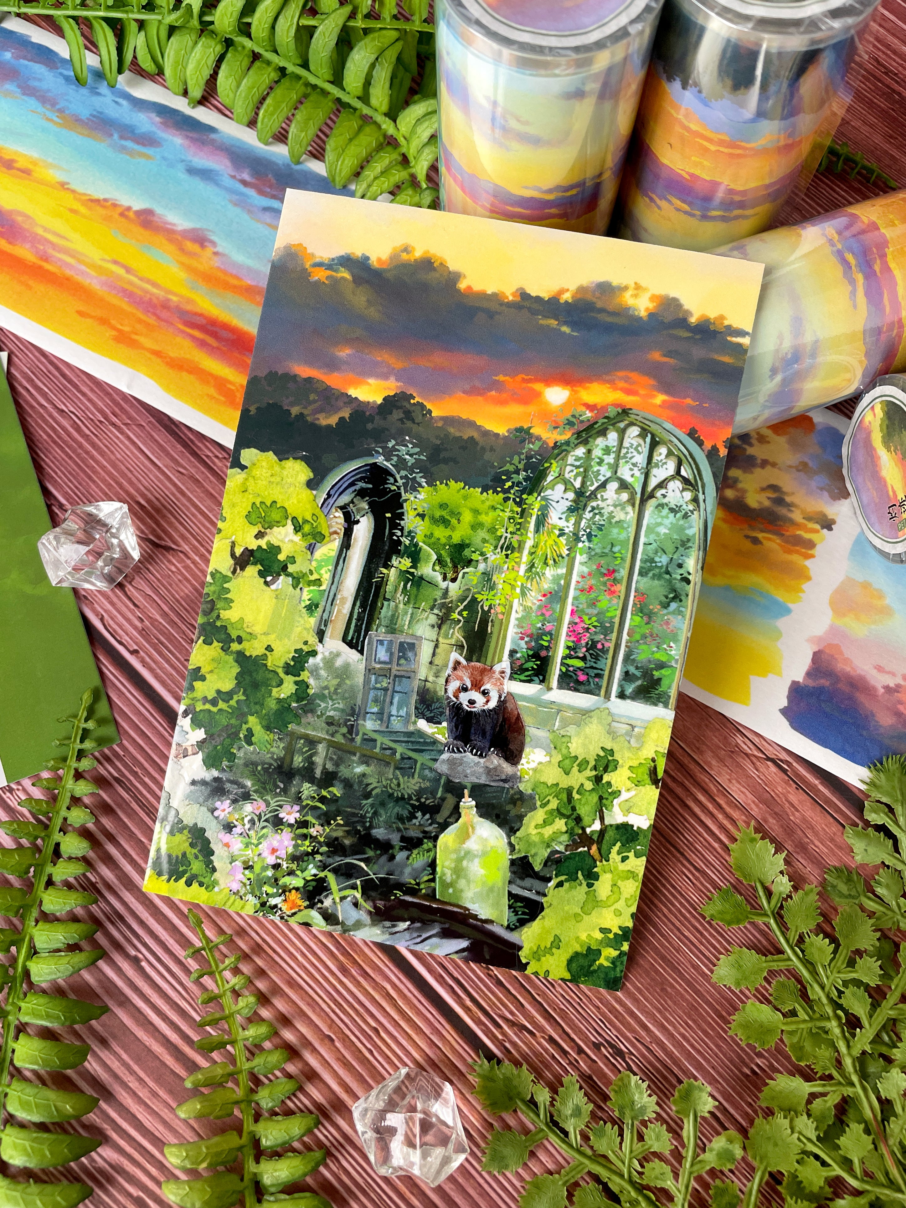 【NEW Studio】Abandoned building Landscaping Tape