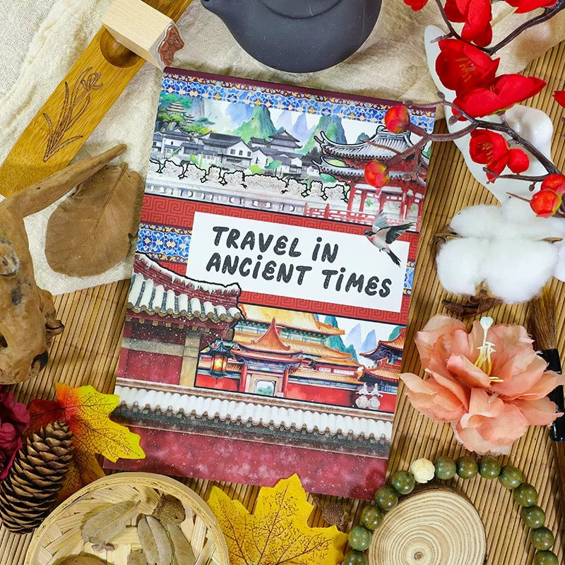 Vintage Sticker Book Vol.16 - Travel in Ancient Times