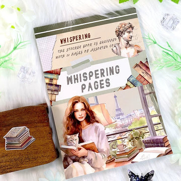 Vintage Sticker Book Vol.9 - Whispering Pages