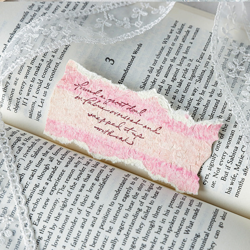 Embossed Printed Scrapbooking Paper