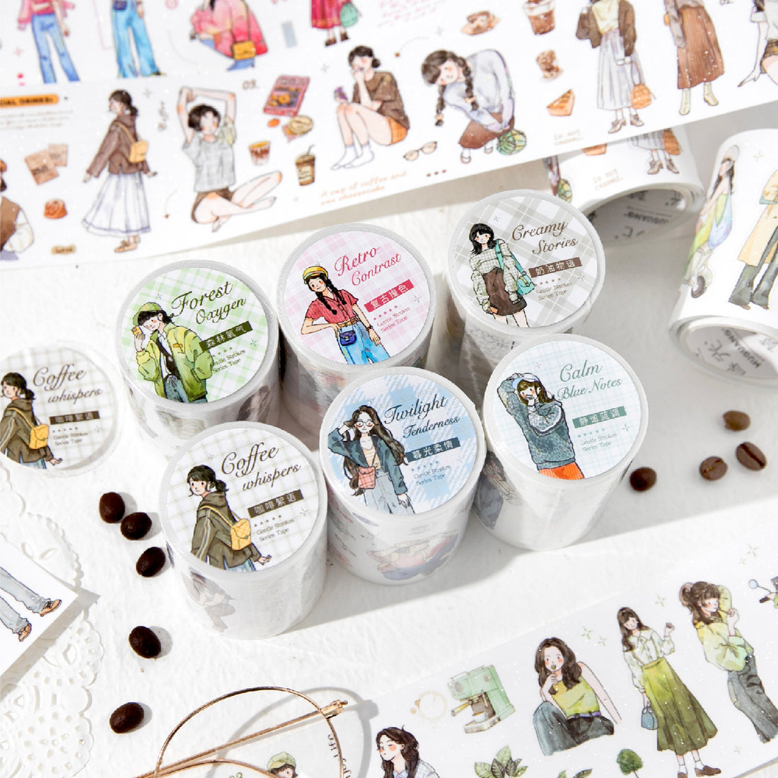 Gentle Years Synthetic Paper Character Tape