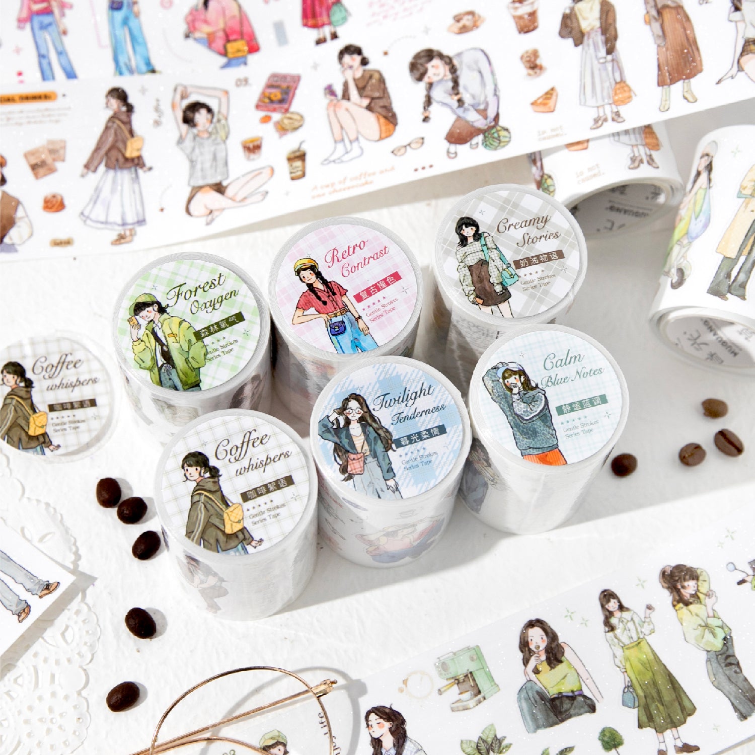 Gentle Years Synthetic Paper Character Tape