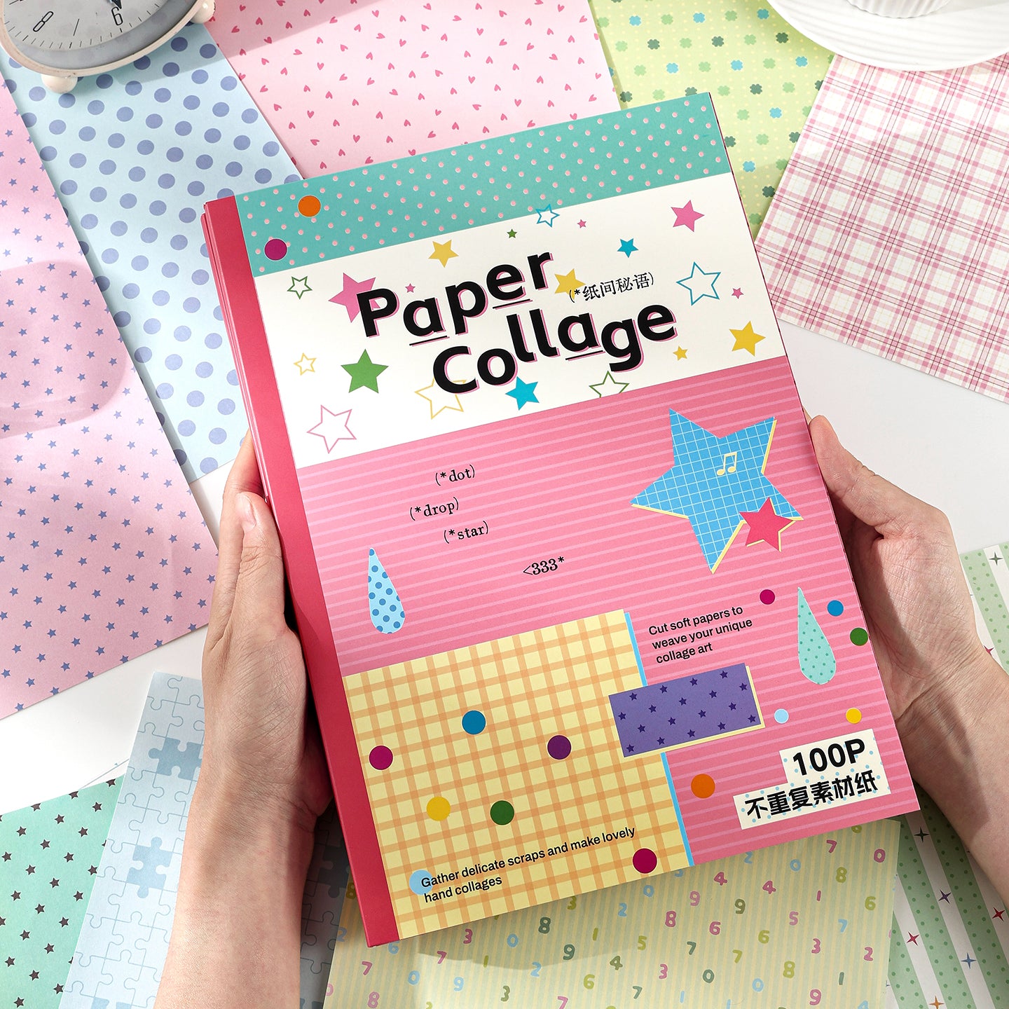 Secrets Among Papers Scrapbooking Paper Book