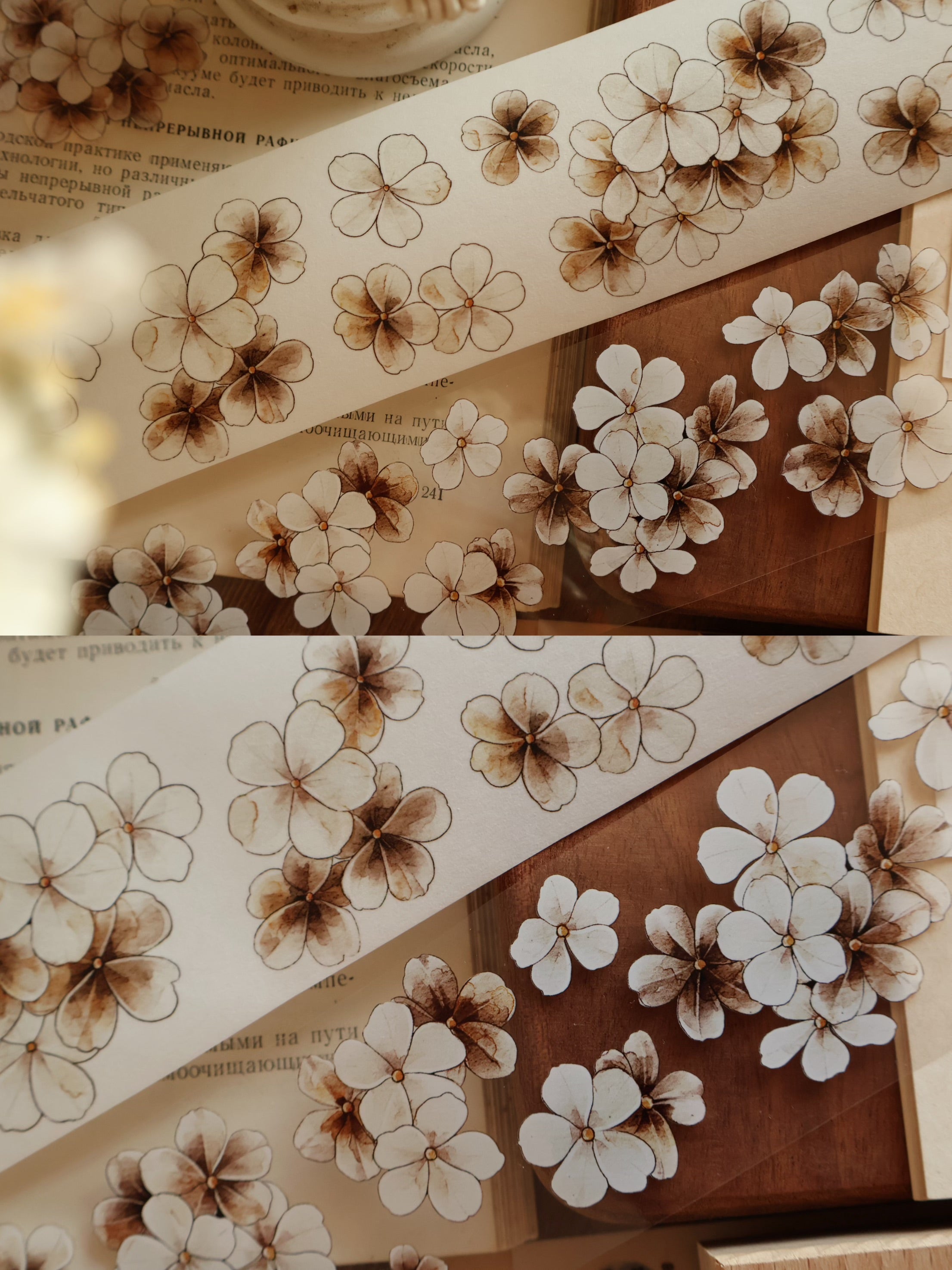 Evening Flowers Tape (5cm*100cm)