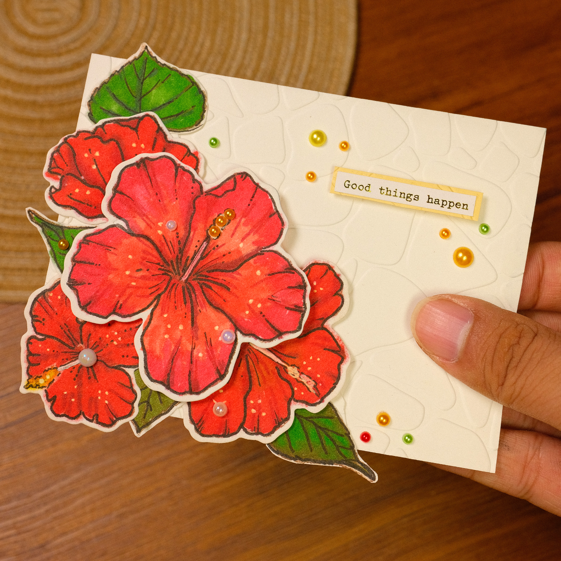 Flowers and Leaves Cutting Die and Silicone Seal