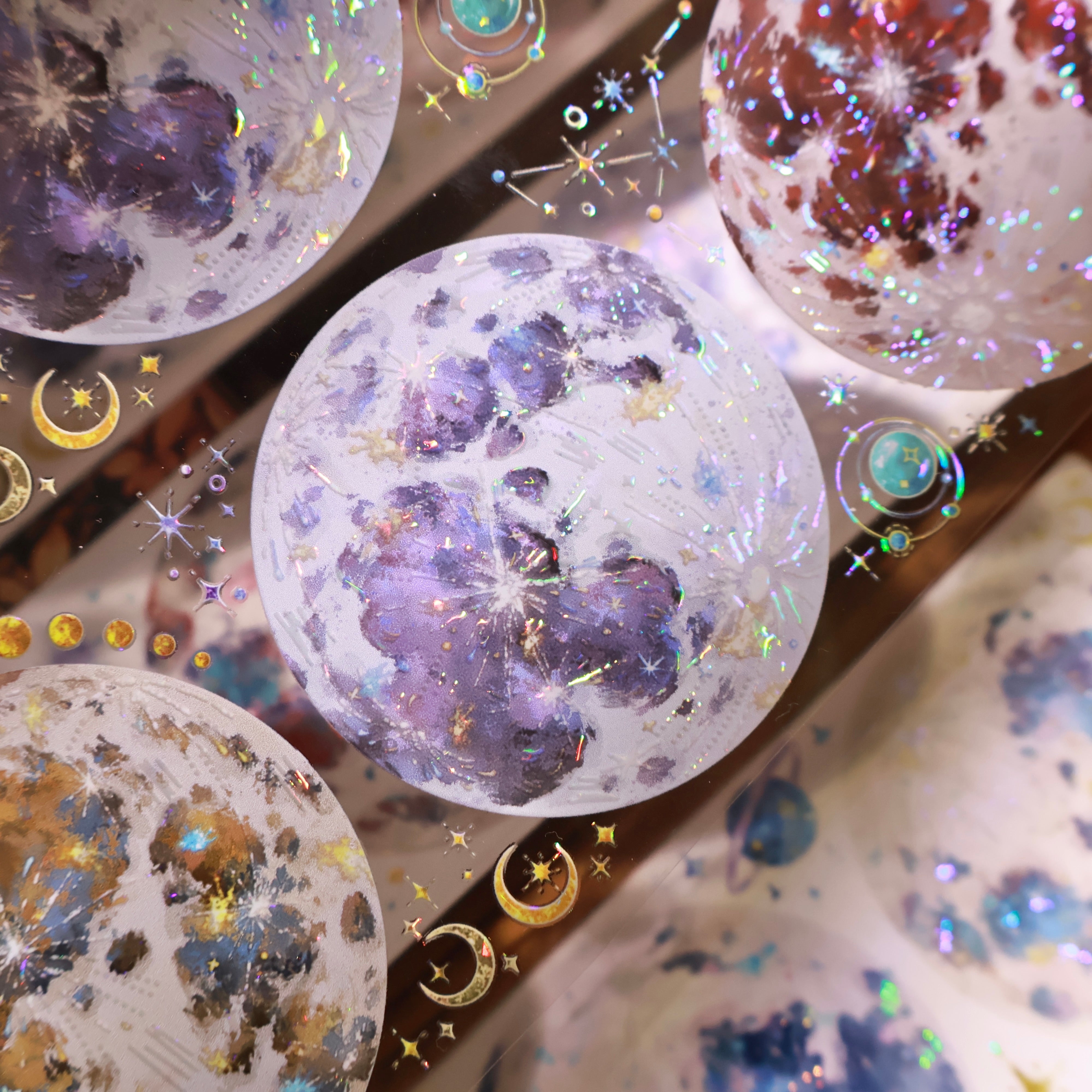 Mottled Moon PET Tape (6cm*120cm)