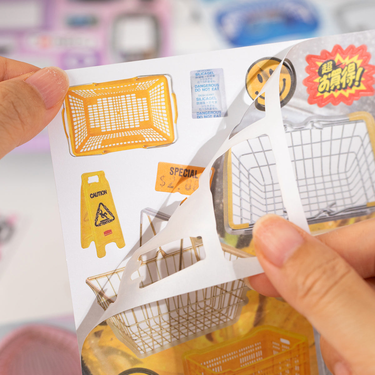 Digital Diary Pre-cut Sticker Book