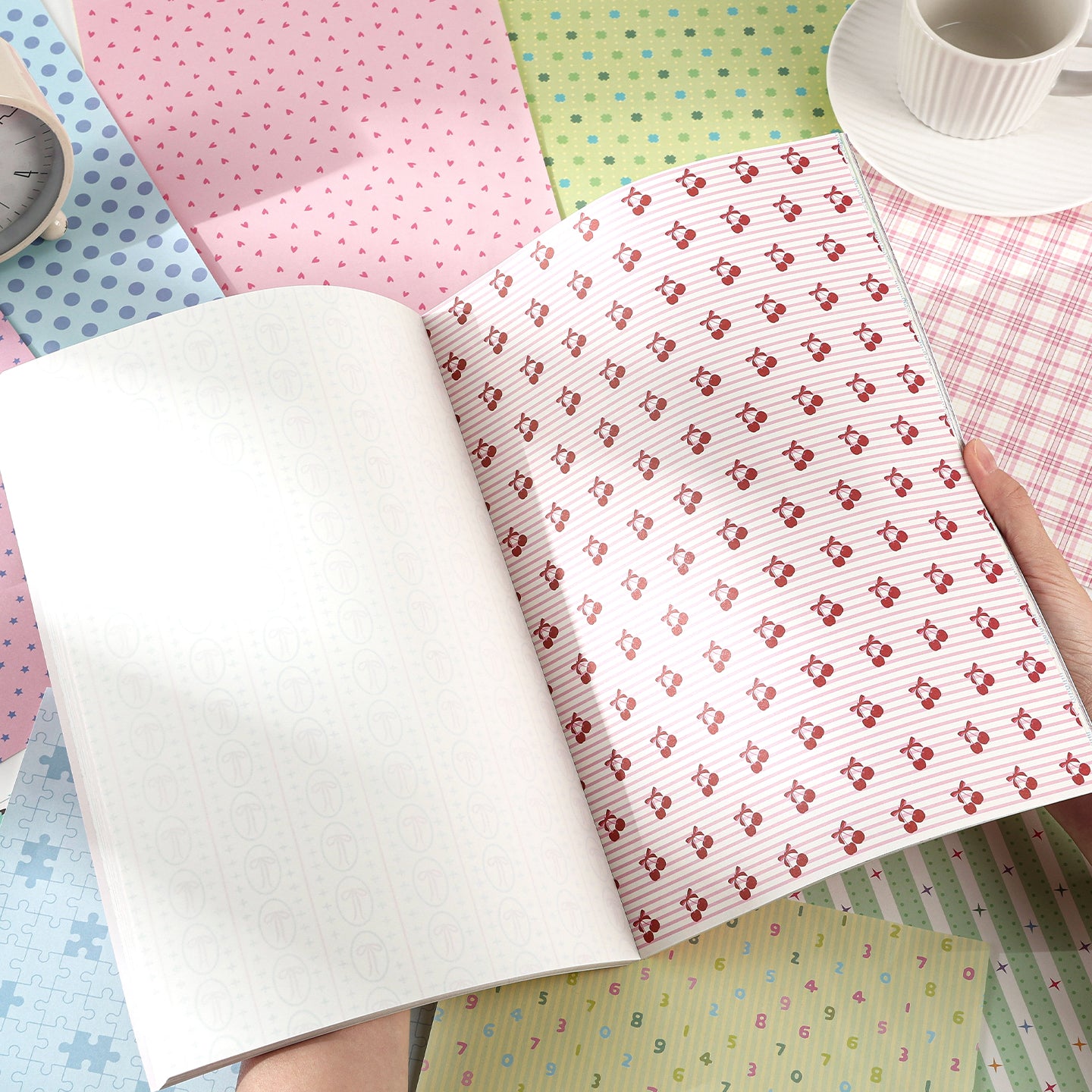 Secrets Among Papers Scrapbooking Paper Book