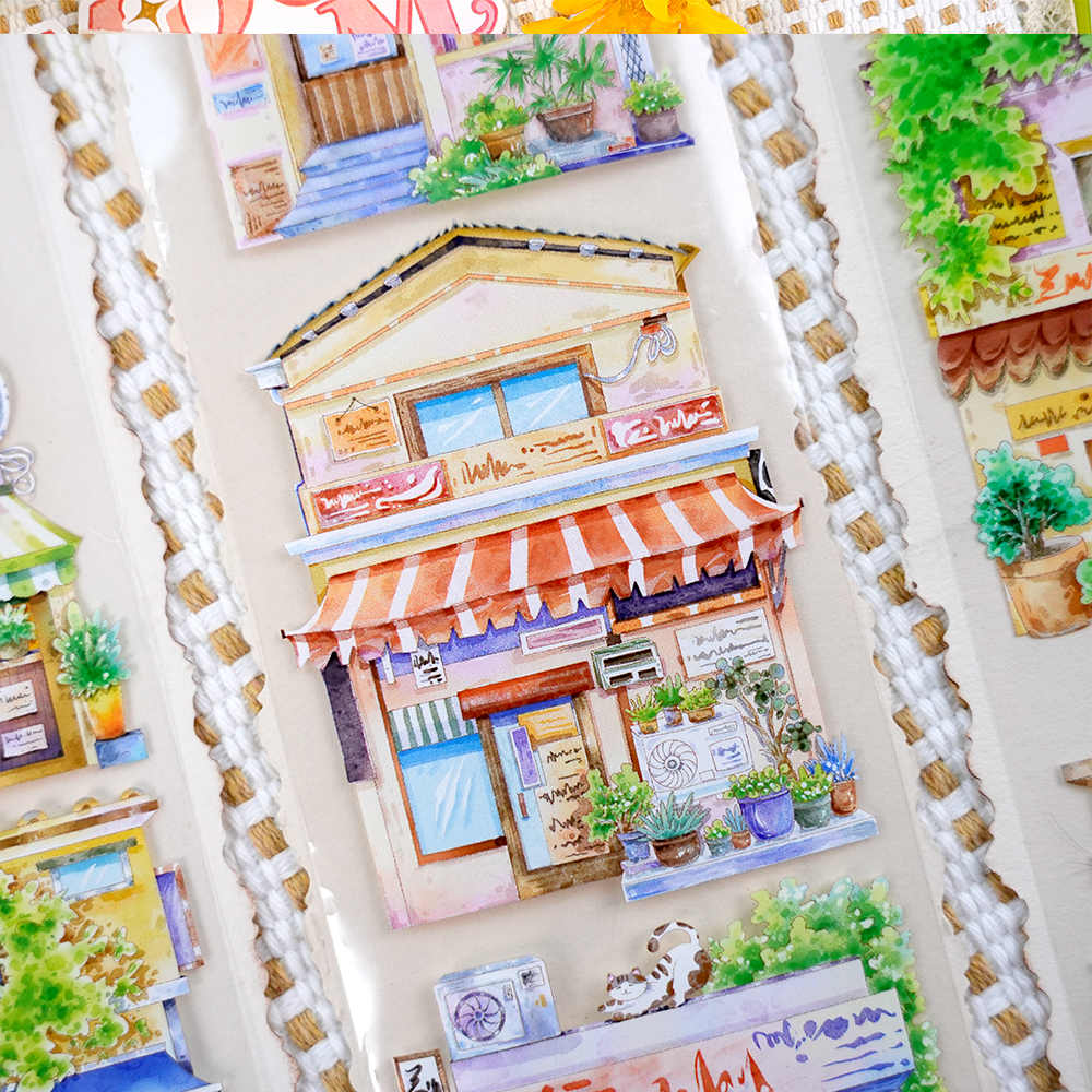 【BOBOYU】The Warm House Landscape Tape