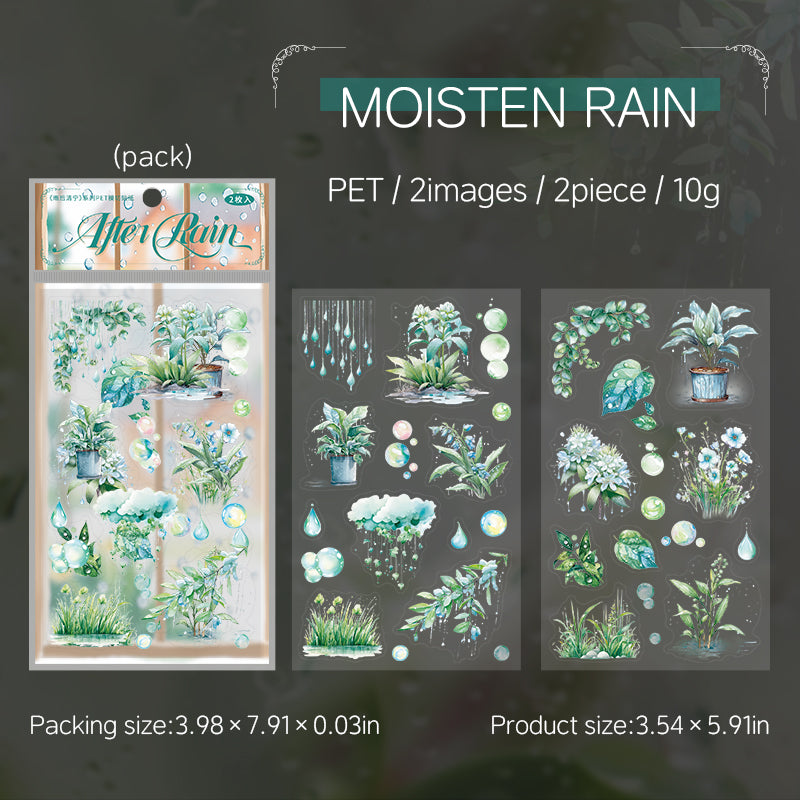 Qing Ning after the rain PET Sticker