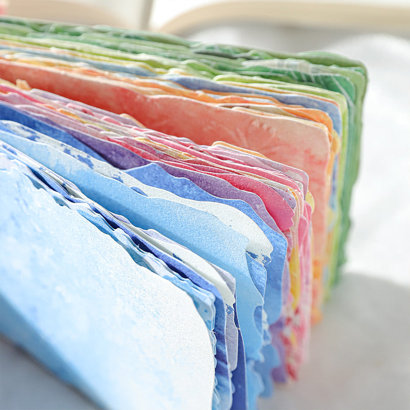 Embossed Printed Scrapbooking Paper